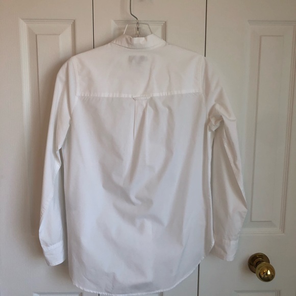 J.Crew Classic White Blouse - Picture 4 of 4